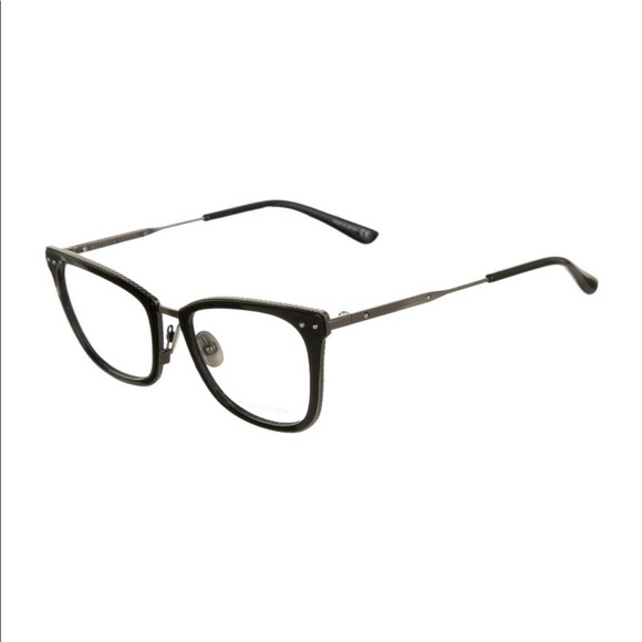 Authentic Bottega Veneta black cat eye demo eyeglasses - Picture 4 of 10